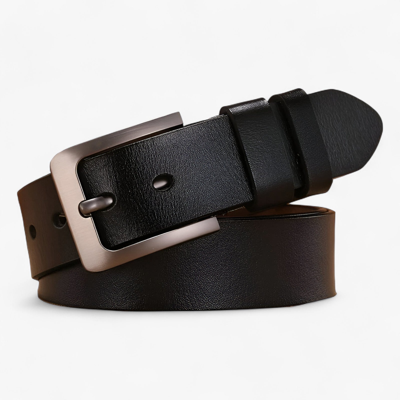 1 echter runderledergürtel