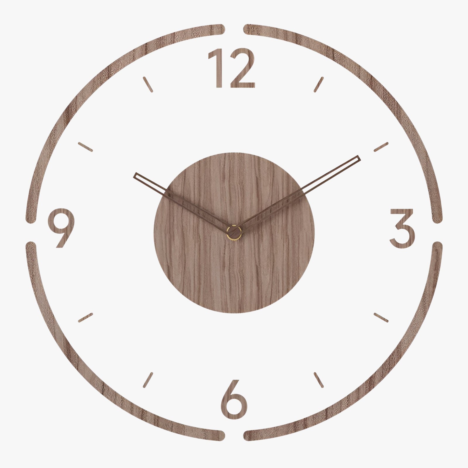 14 Zoll Massivholz Wanduhren Erleben Schönheit natürlichem