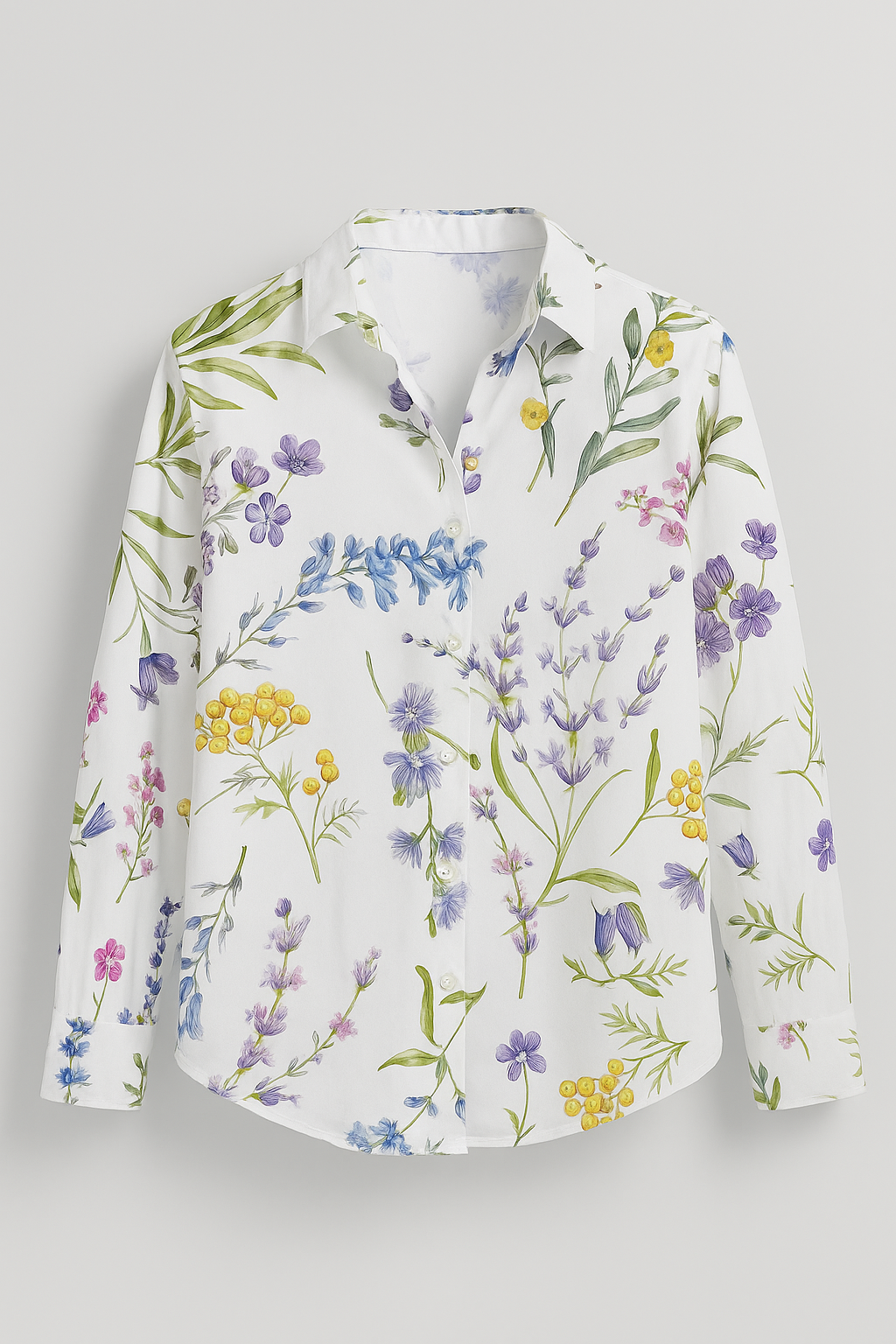 Evain | Elegante Bluse mit floralen Printdetails
