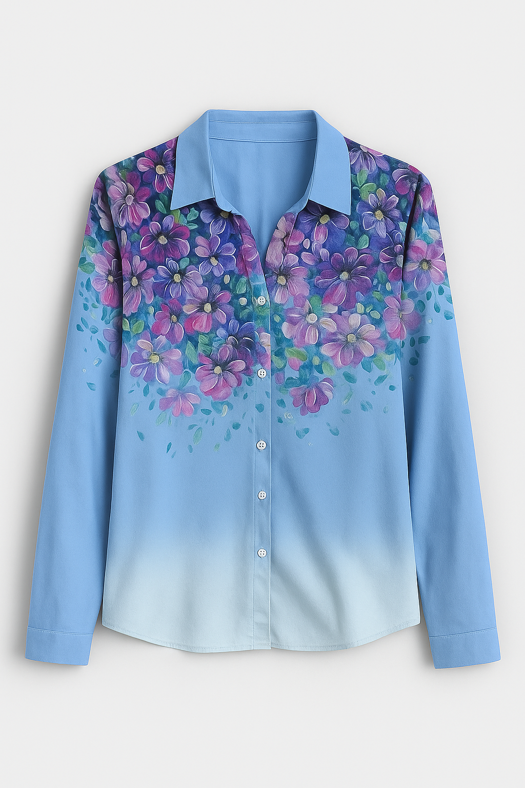Evain | Elegante Bluse mit floralen Printdetails
