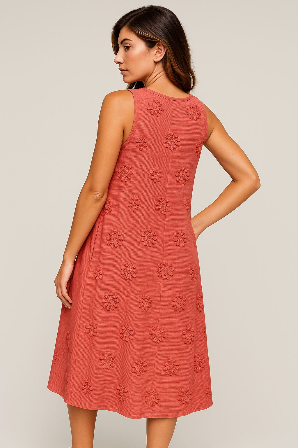 Bethany | Damen Elegantes Midi Kleid