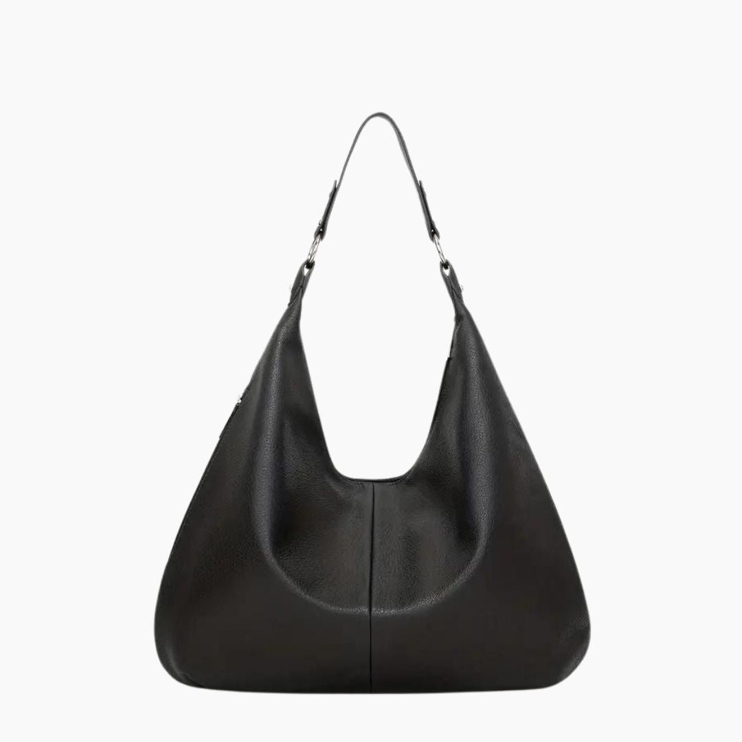 Kaia Vegane Leder Hobo Tasche - Schwarz - Kaia Vegane Leder Hobo Tasche - €25 - Concept Neurenberg