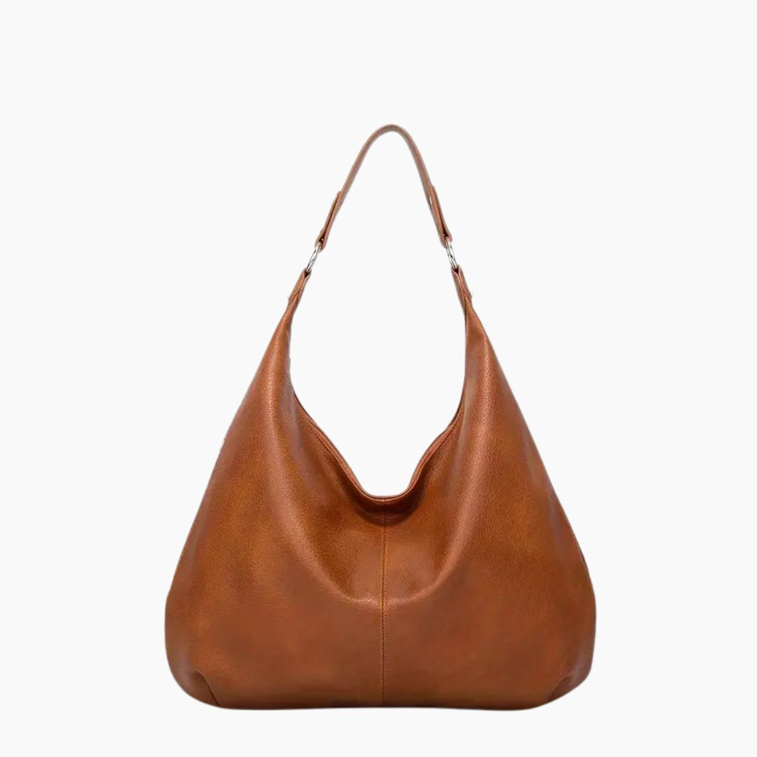 Kaia Vegane Leder Hobo Tasche - Kamelbraun - Kaia Vegane Leder Hobo Tasche - €25 - Concept Neurenberg