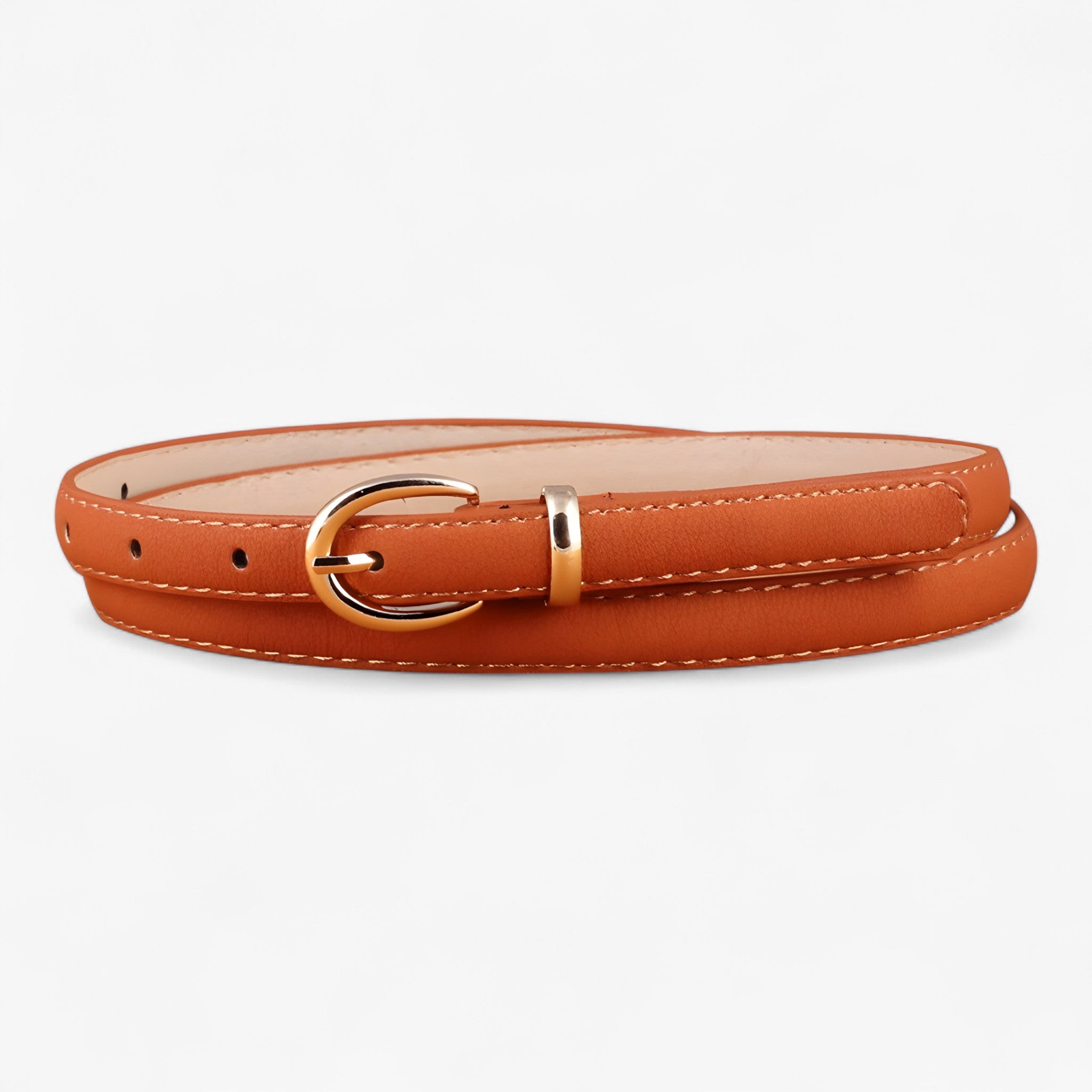 Helen | Damengürtel - Schmal echtes Leder für mühelosen Stil