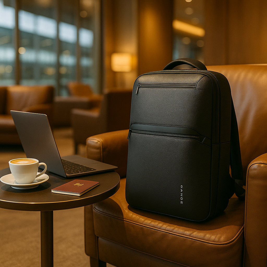 Rory | Geräumiger Leder-Rucksack für Laptop