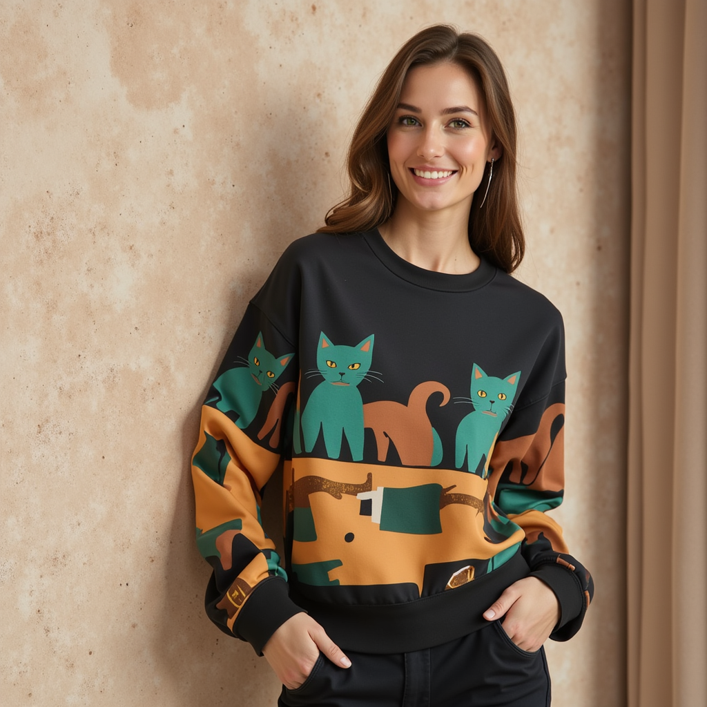 Kyla | Kattens Mondschein Pullover
