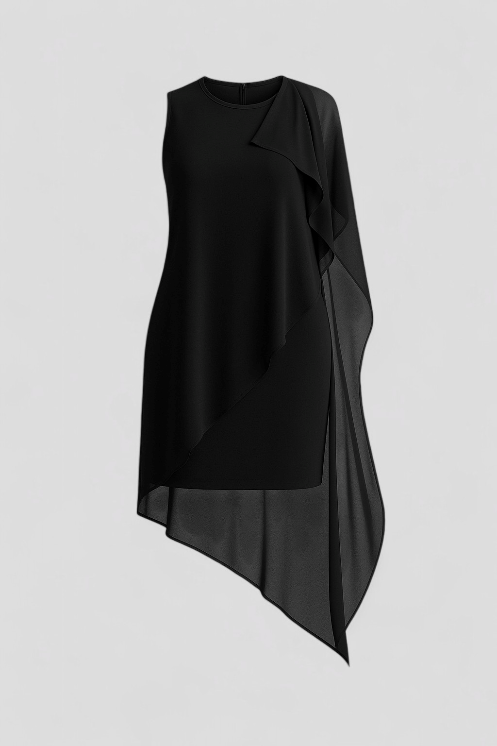 Ärmelloses Sommerkleid für Damen aus Chiffon 2