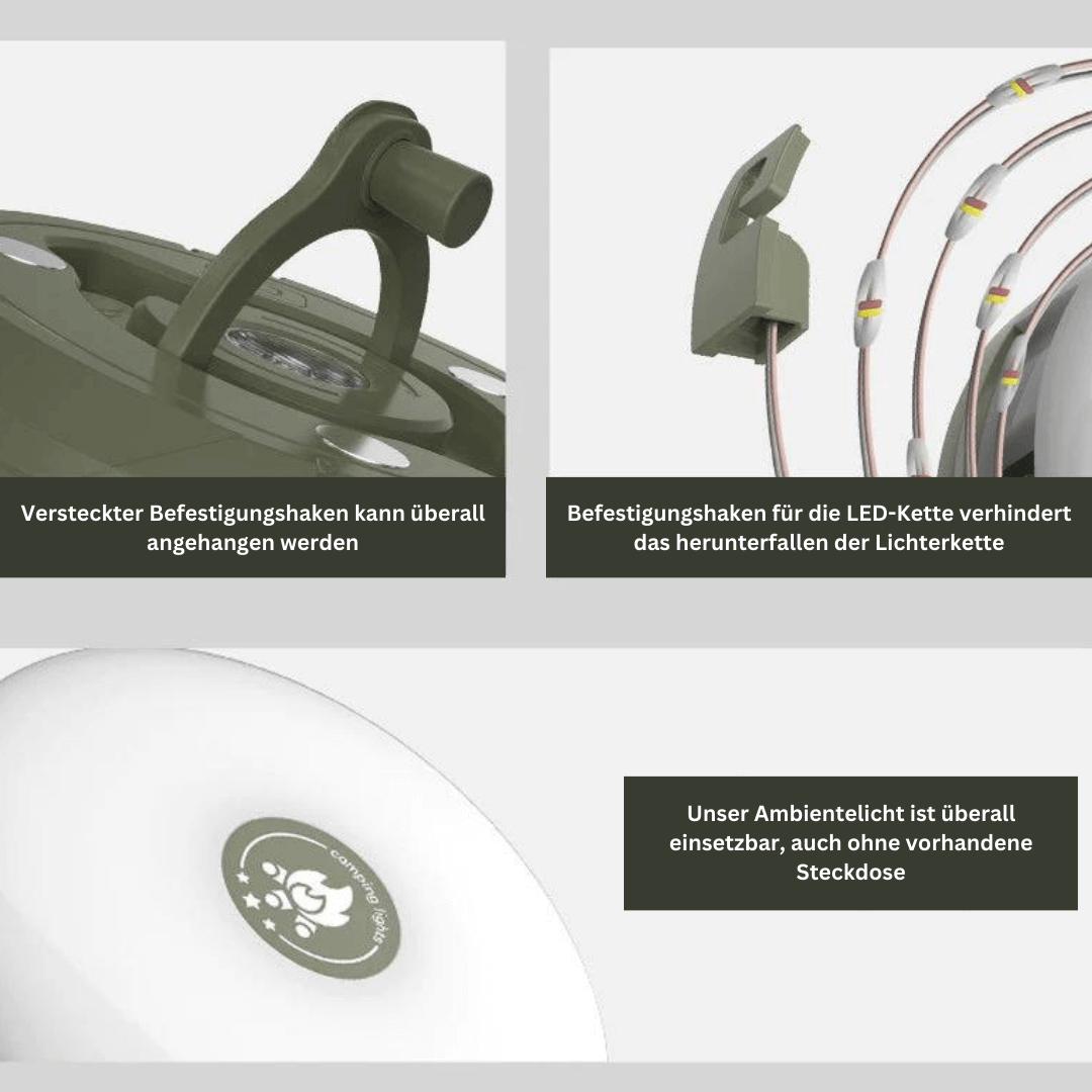 LED Licht Wonder™ | wasserdichte, tragbare & aufladbare Stimmungsbeleuchtung - - LED Licht Wonder™ | wasserdichte, tragbare & aufladbare Stimmungsbeleuchtung - €25 - Concept Neurenberg