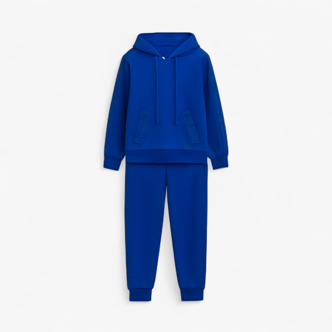 Annika | Set mit Kapuzenjacke und Glitzerelementen