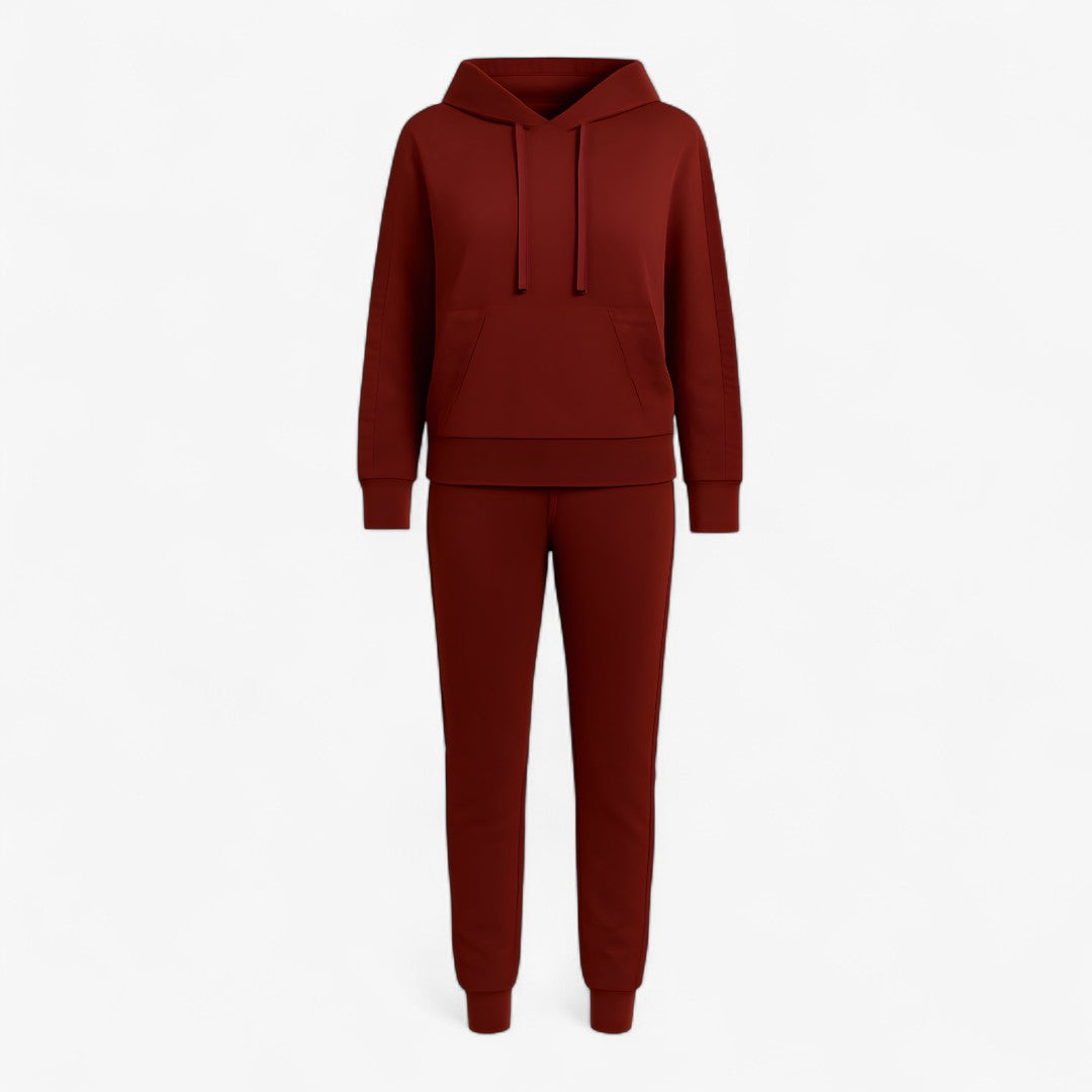 Annika | Set mit Kapuzenjacke und Glitzerelementen