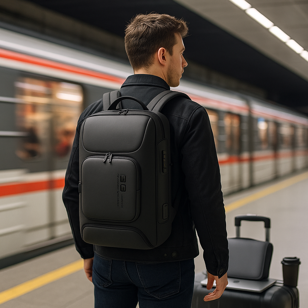 Luca | Wasserdichter Rucksack mit USB-Anschluss