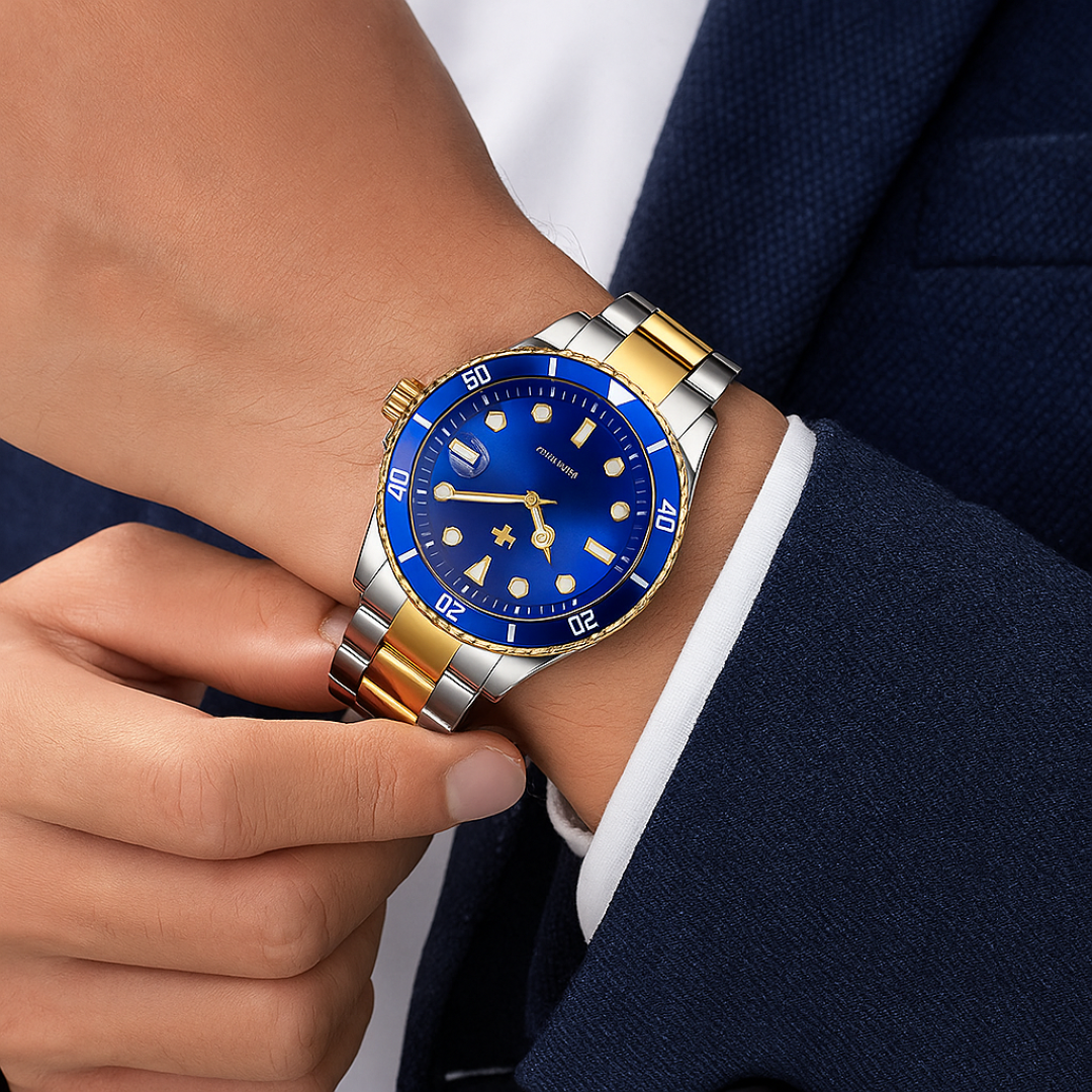 Alfred | Luxuriöse Edelstahluhr