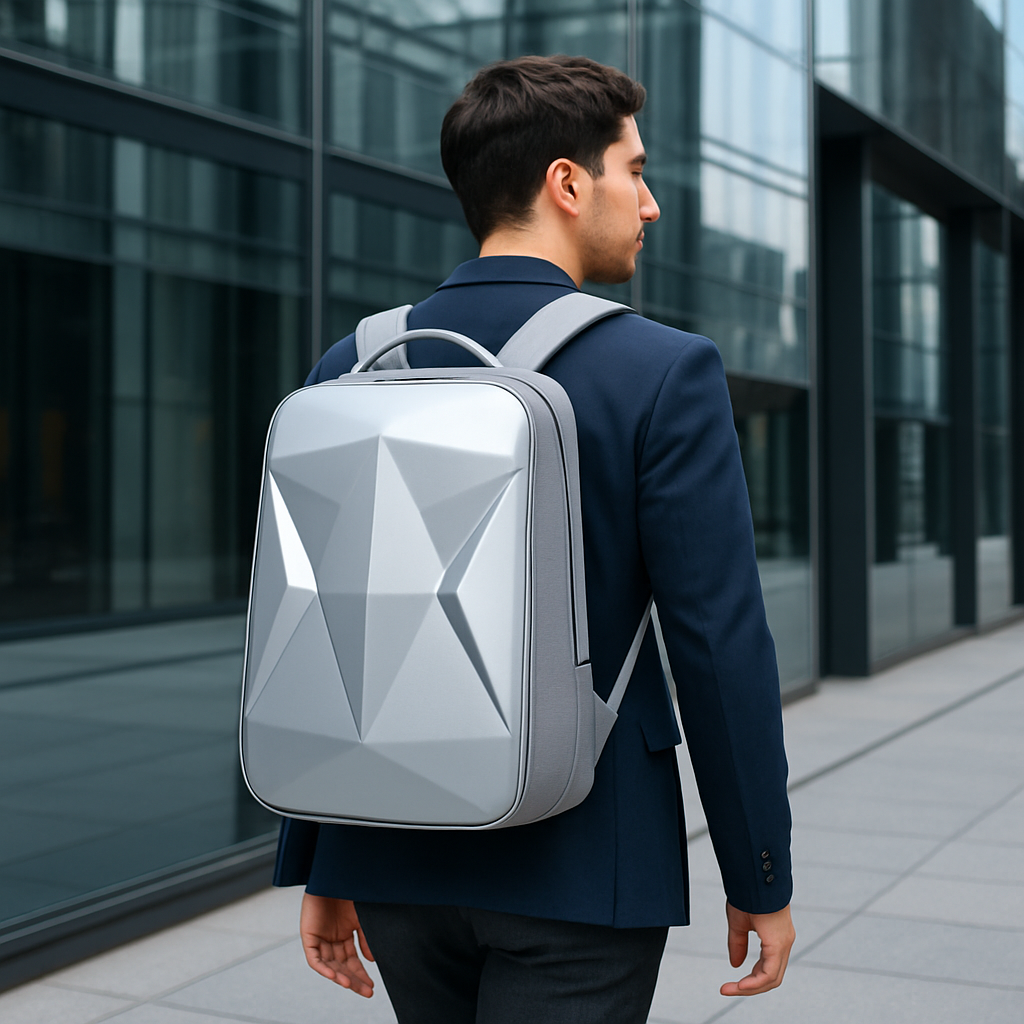 Jules | Wasserdichter harter Reisekoffer mit USB-Anschlüssen