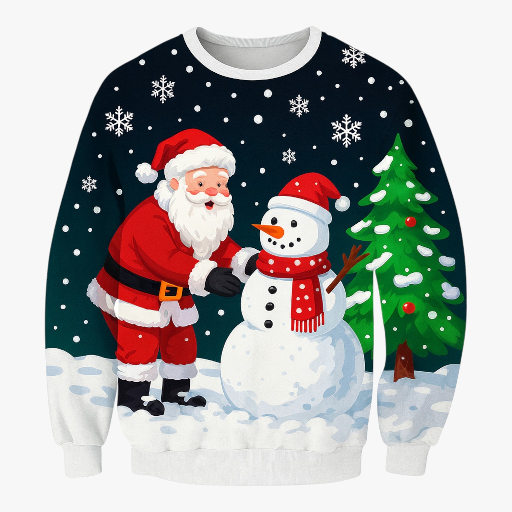 Modischer unisex Weihnachts-Pullover für Herren – Perfekt für die Feiertage