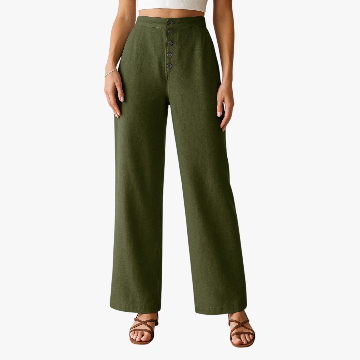 Vannesa | Damen-Shorts für den Sommer – Frisch, bequem und bügelfrei aus Leinen und Baumwolle
