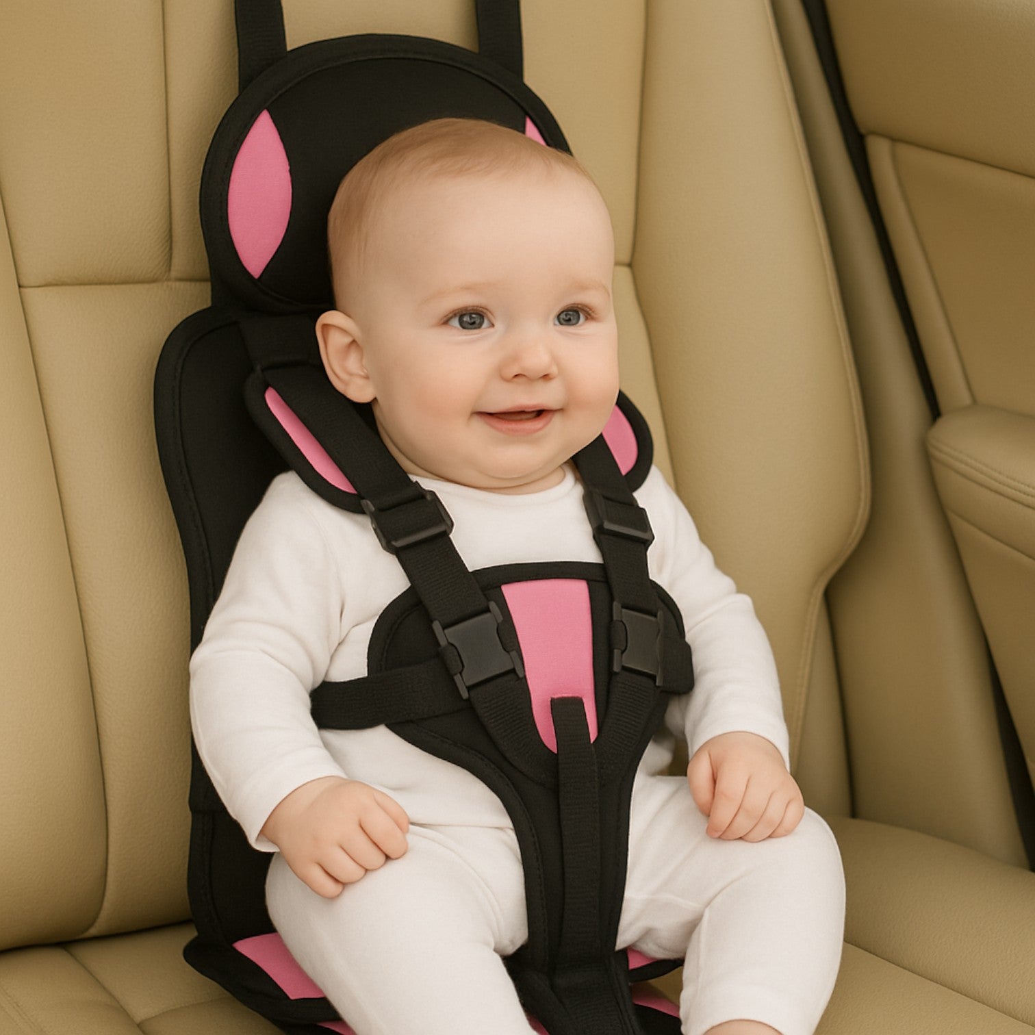 TravelSafe™ | Tragbarer Hochstuhl für Babys - Sicherheit und Komfort unterwegs