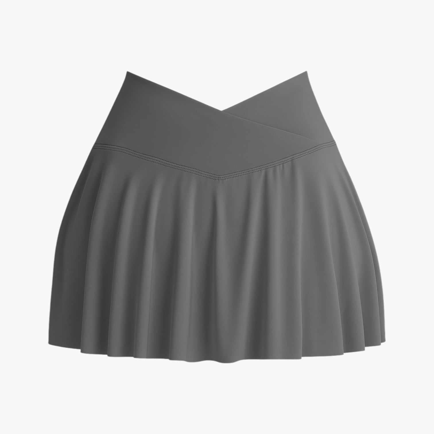 Clara | Dehnbare Sport-Rock mit integrierten Shorts