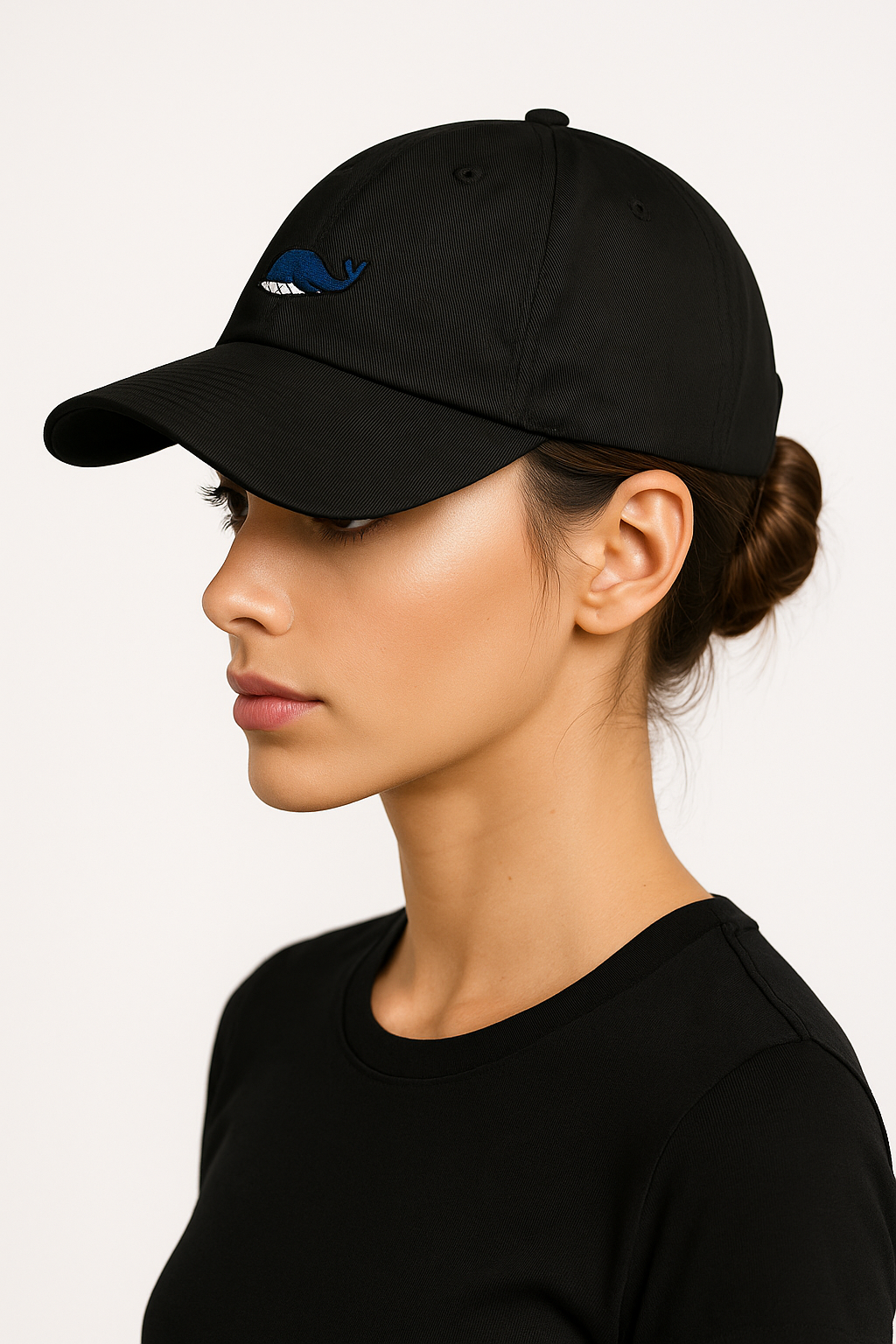 Whaley Cool | Cap mit gesticktem Wal-Motiv