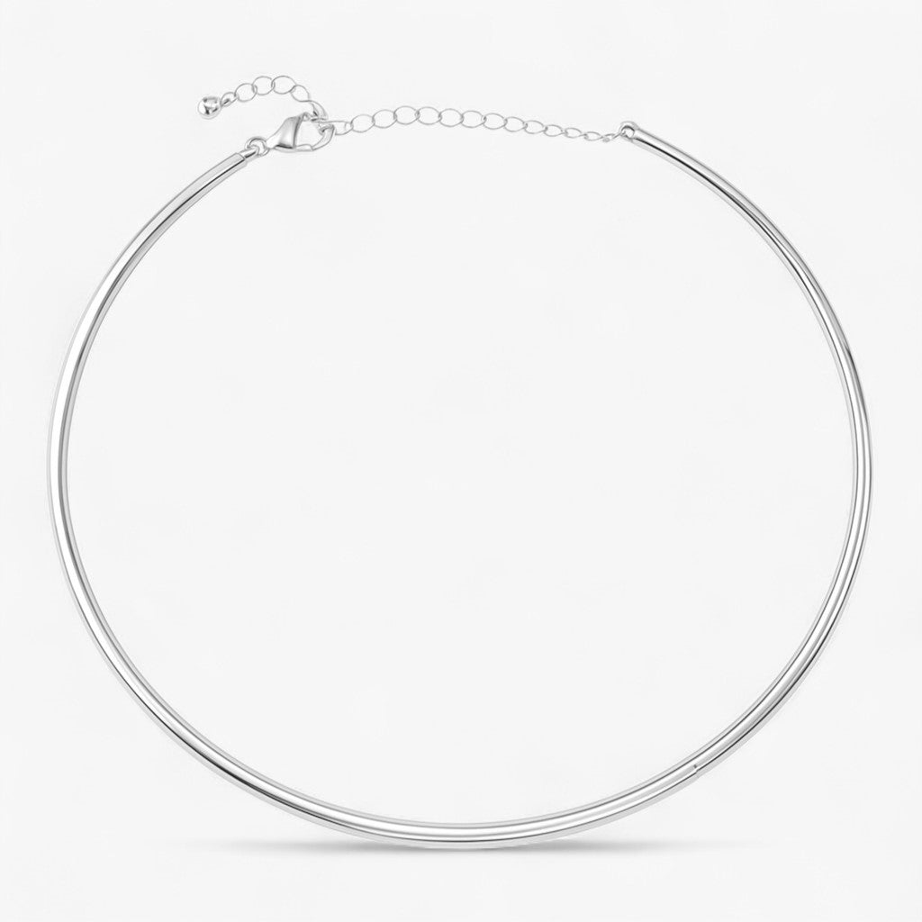 Aira | Single Gold Choker Halskette - Elegante Styling-Option für Jeden Party-Look