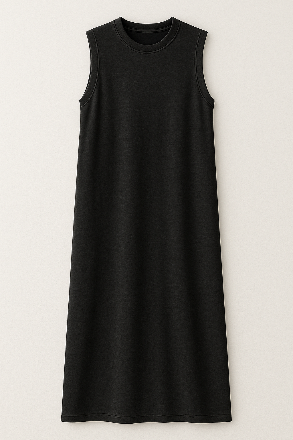 Damen Bequeme Lange Sommergonna mit Schlitz 0