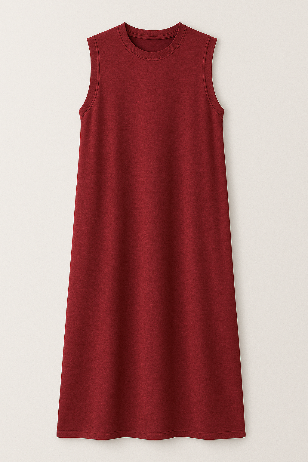 Damen Bequeme Lange Sommergonna mit Schlitz 6