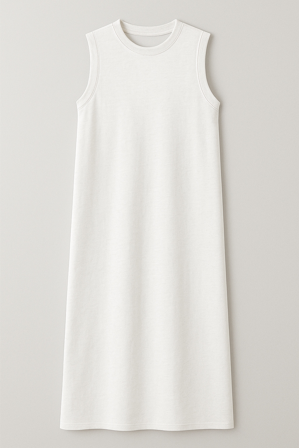 Damen Bequeme Lange Sommergonna mit Schlitz 8
