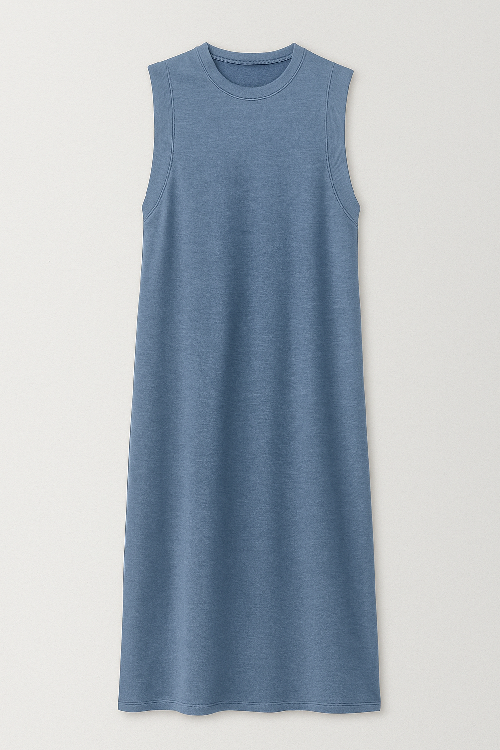 Damen Bequeme Lange Sommergonna mit Schlitz 9