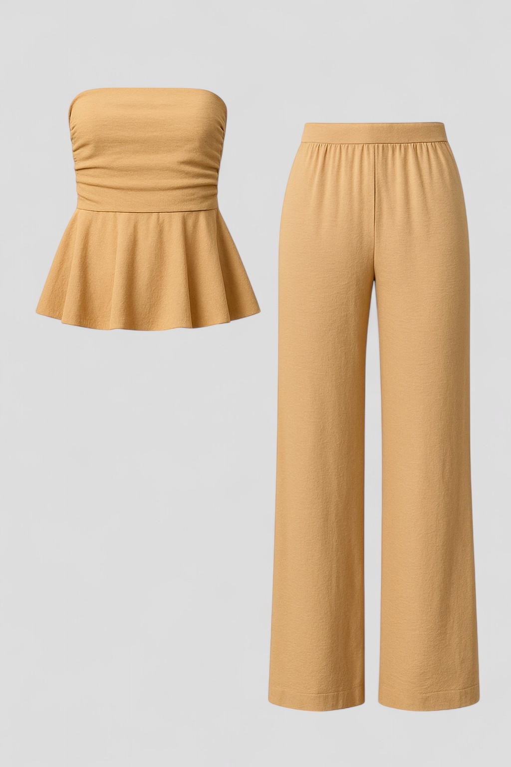 Damen Bequemer Zweiteiler Sommer Outfit 0