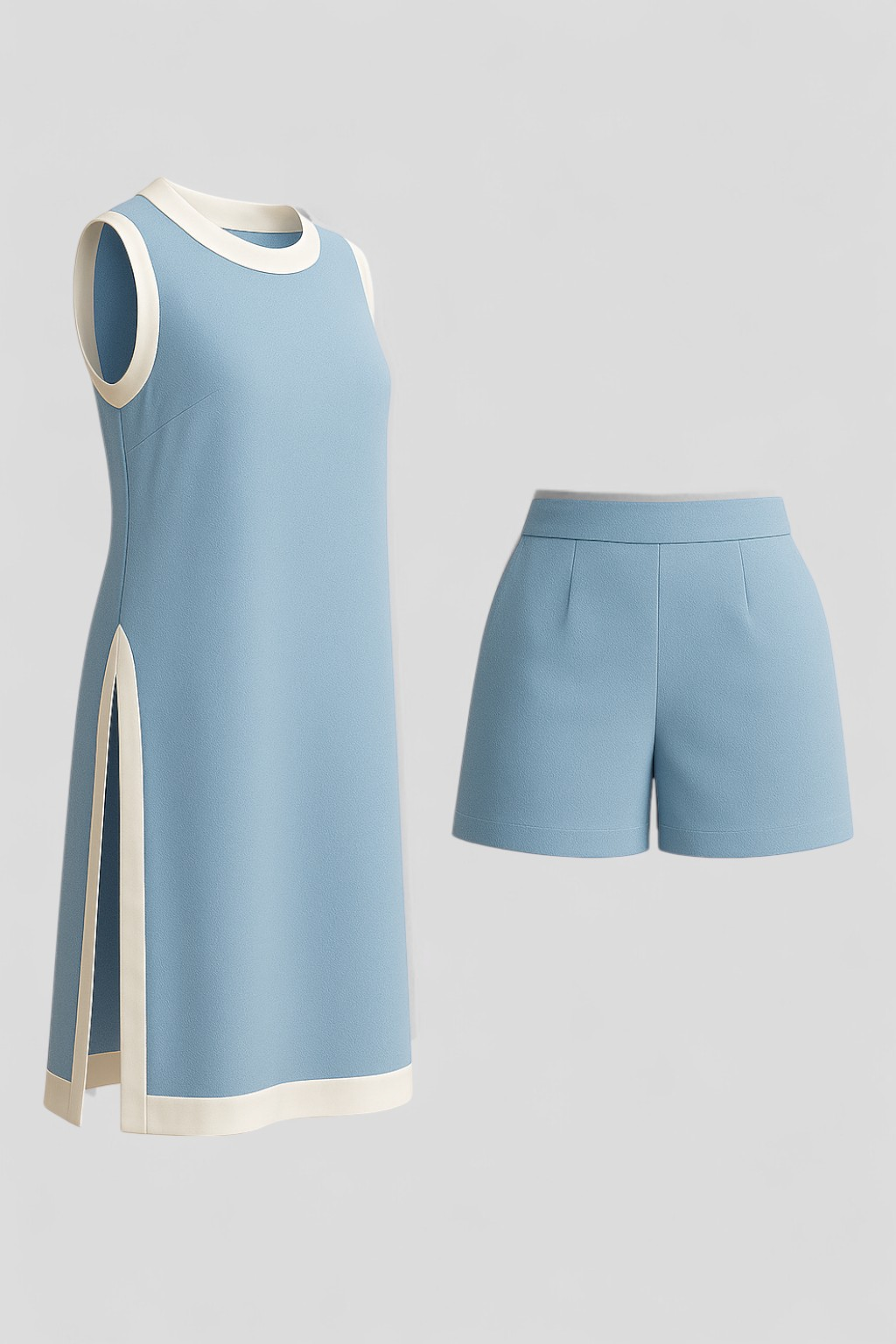 Damen Boho Color Block Sommer Outfit 2