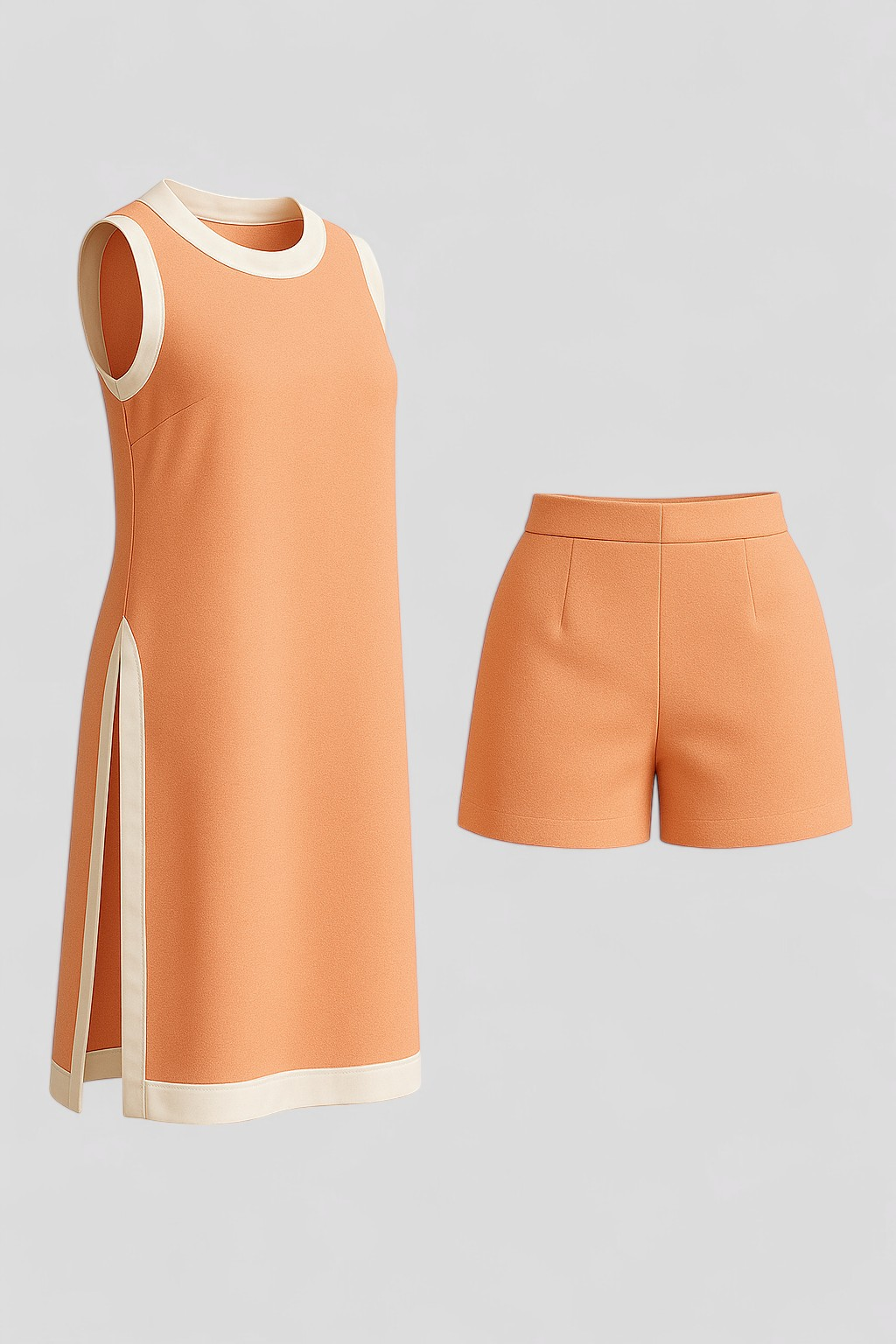 Damen Boho Color Block Sommer Outfit 3