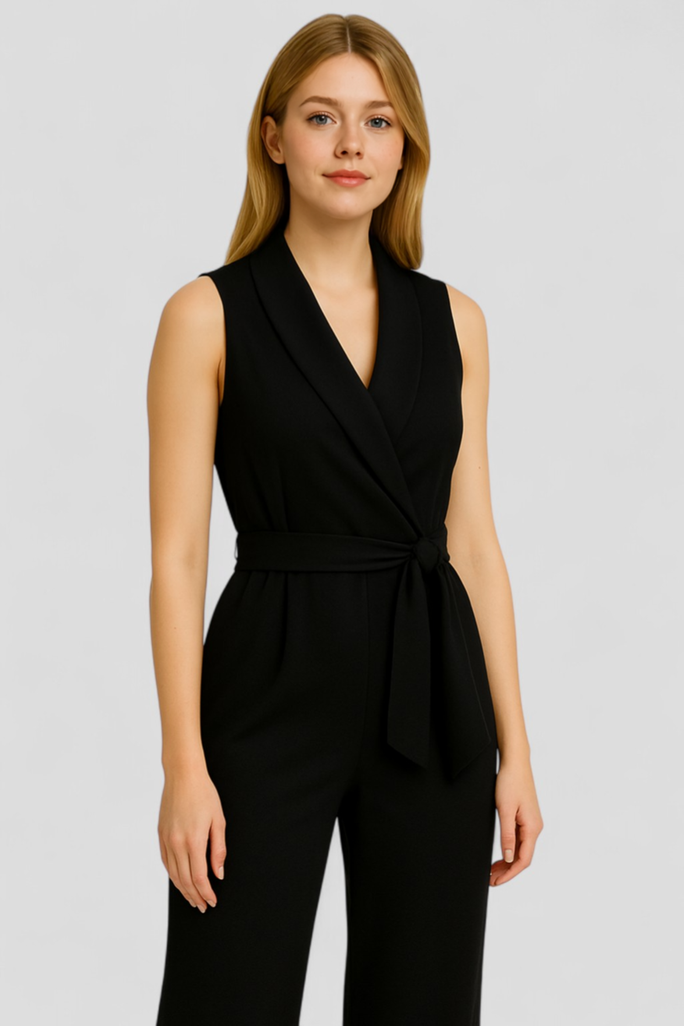 Damen Elegante V-Ausschnitt Salopette 5