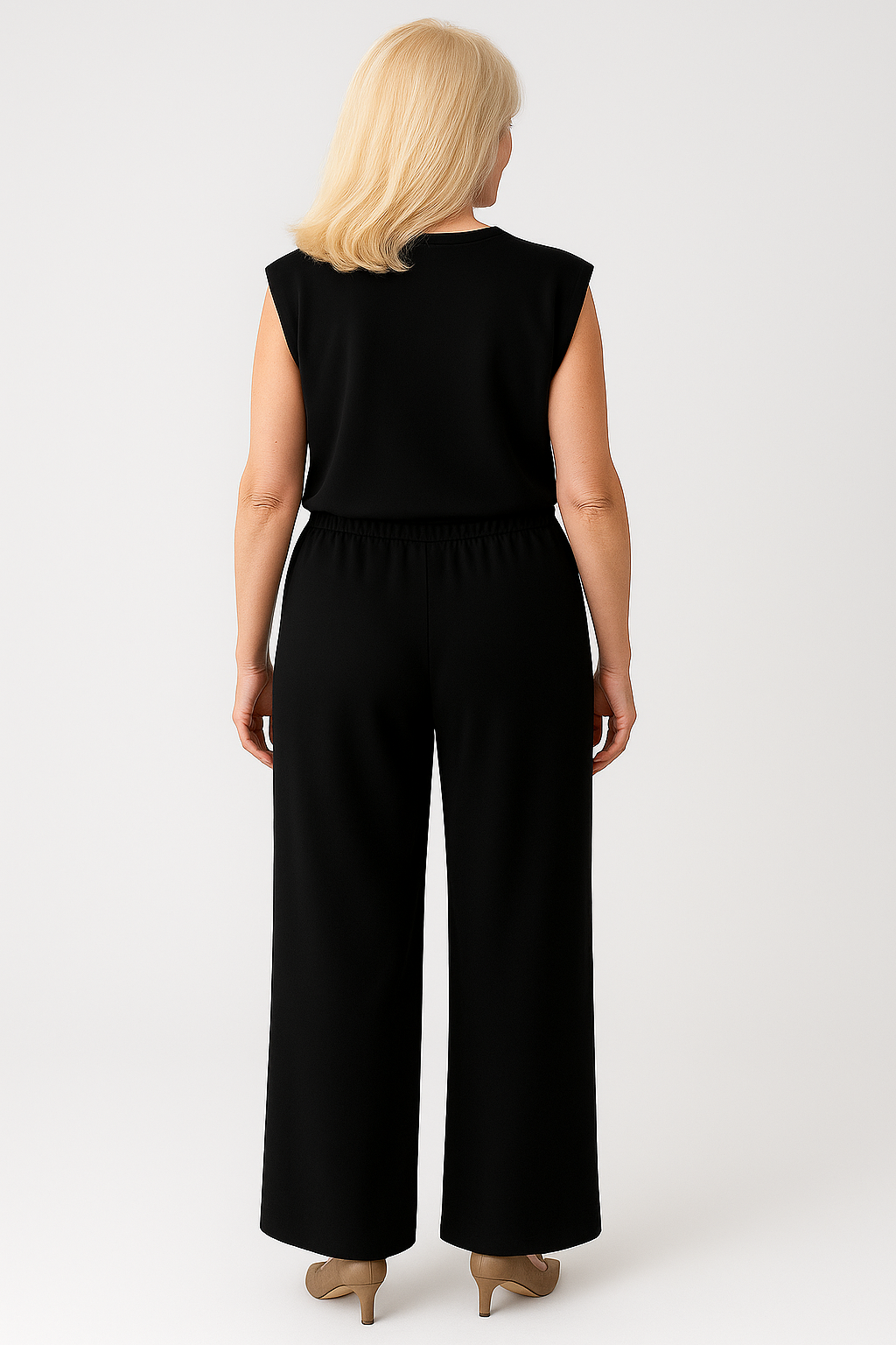 Damen Eleganter Zweiteiler Set Sommer 3