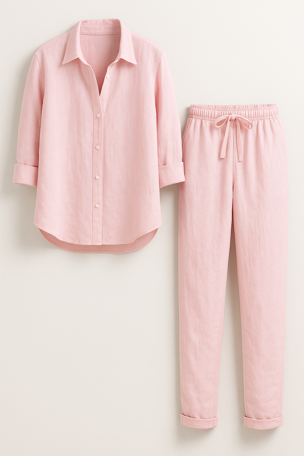 Damen Elegantes Sommer-Outfit aus Leinen 6