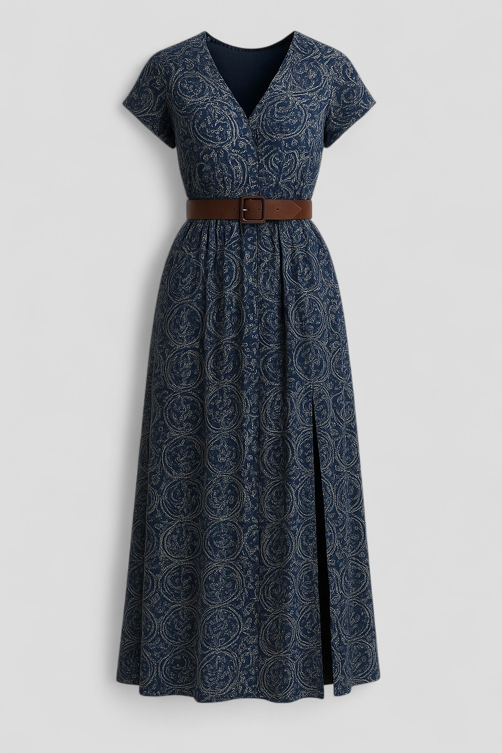 Damen Elegantes Sommerkleid Maxi Kleid 1