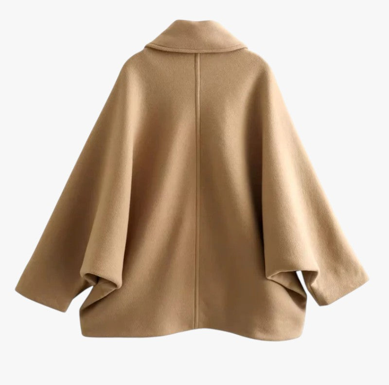 Damen Übergroßer Wintermantel Lang 1