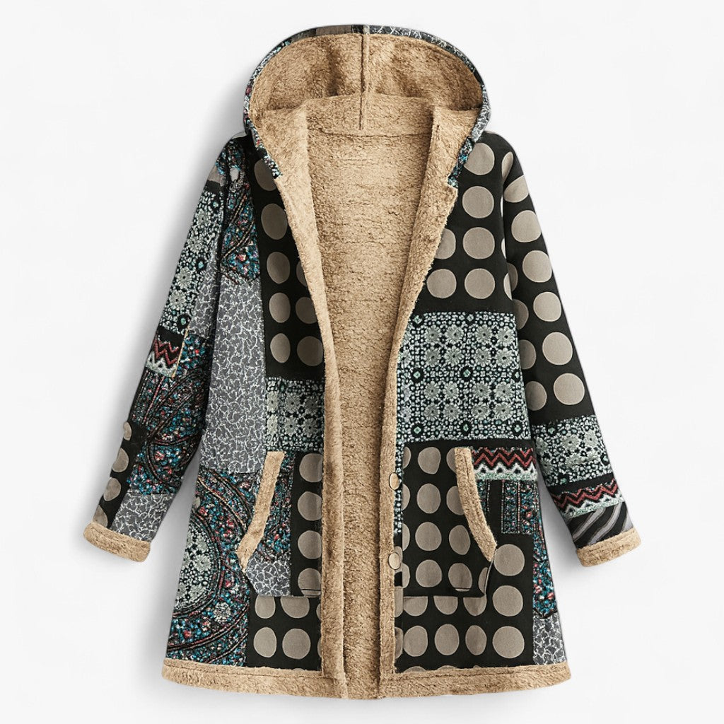 Damen Warmer Winterparka mit Weichem Futter 3