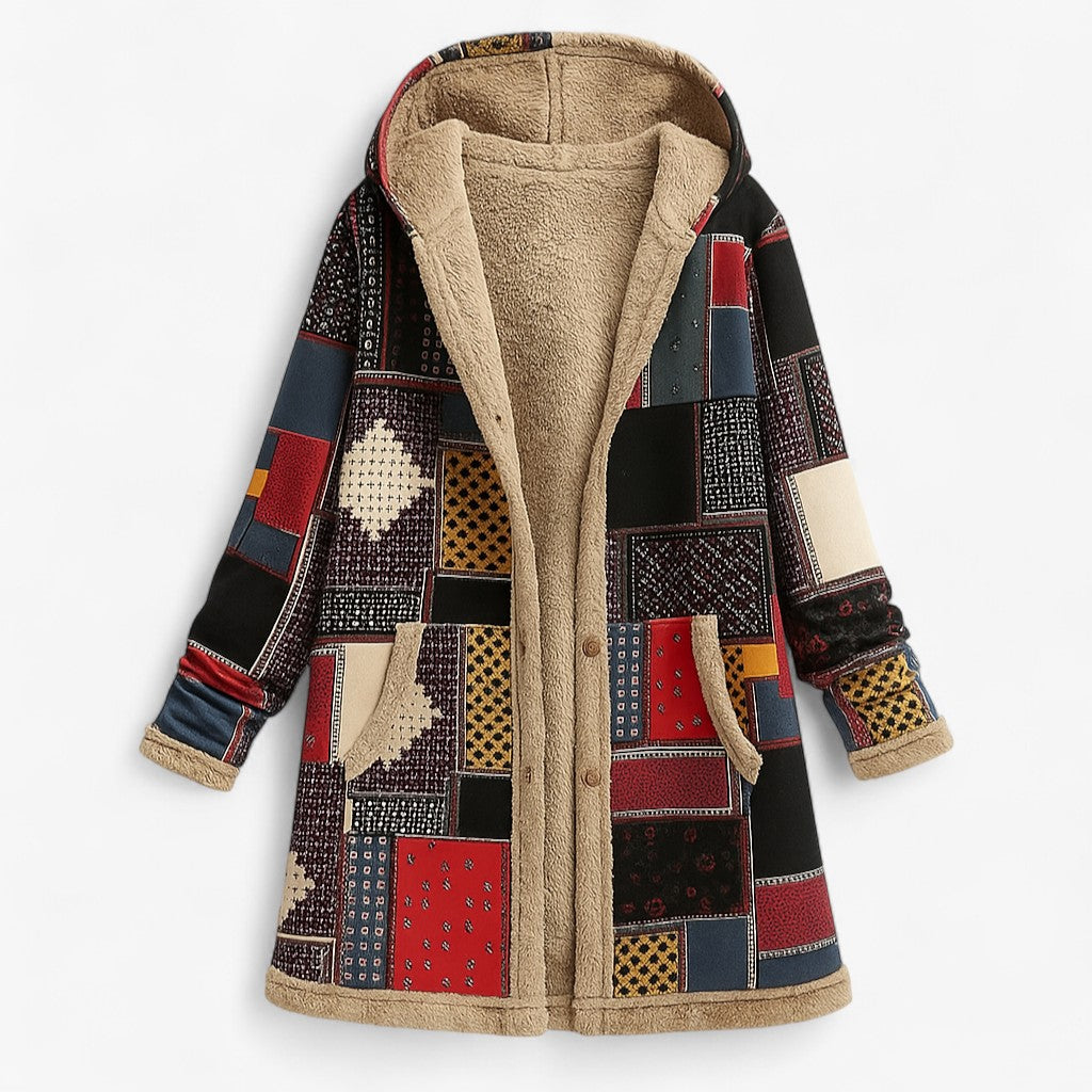 Damen Warmer Winterparka mit Weichem Futter 4