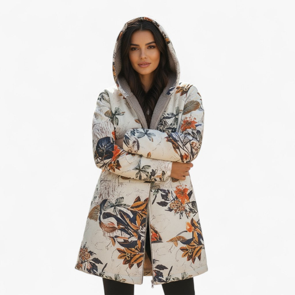 Damen Warmer Winterparka mit Weichem Futter 6