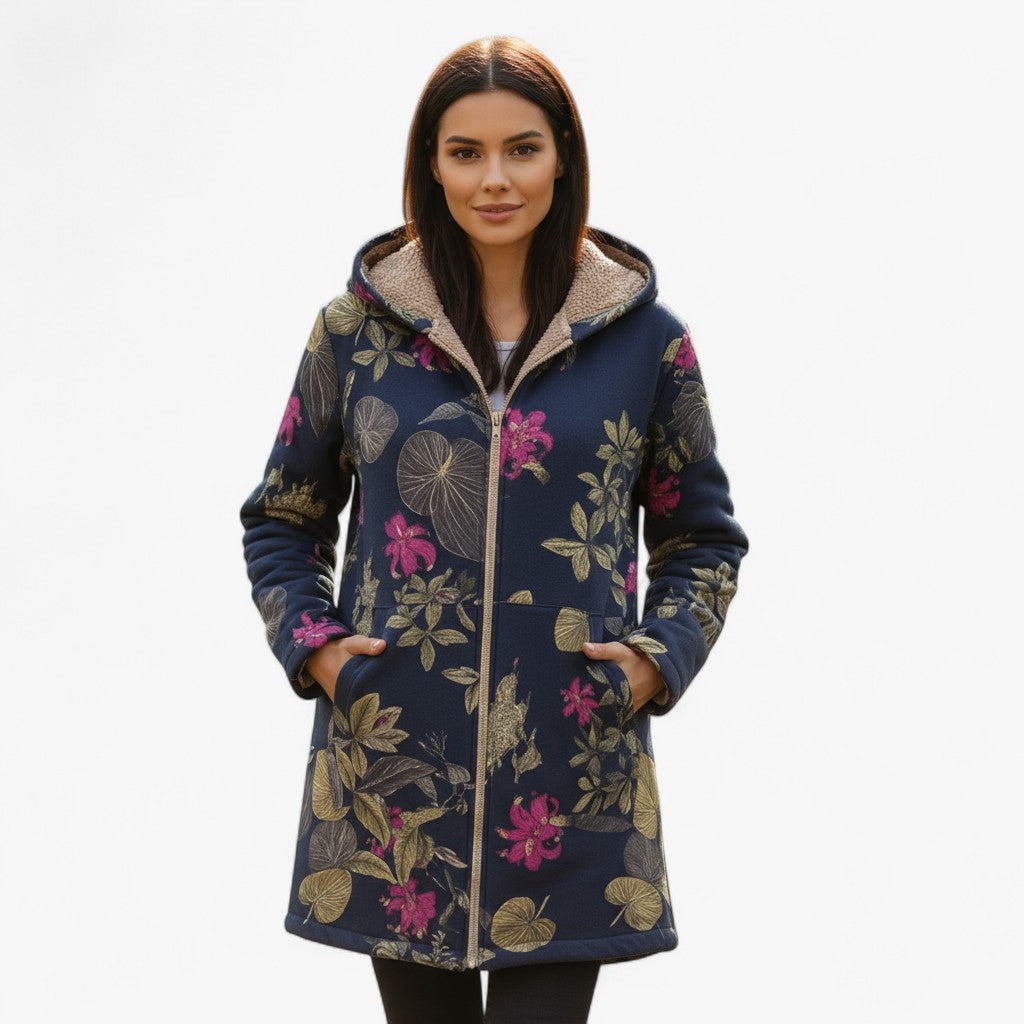Damen Warmer Winterparka mit Weichem Futter 7