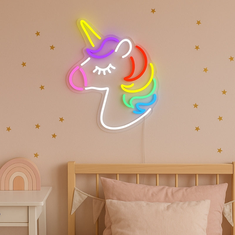 Einhorn LED-Wandleuchte für Kinderzimmer 3