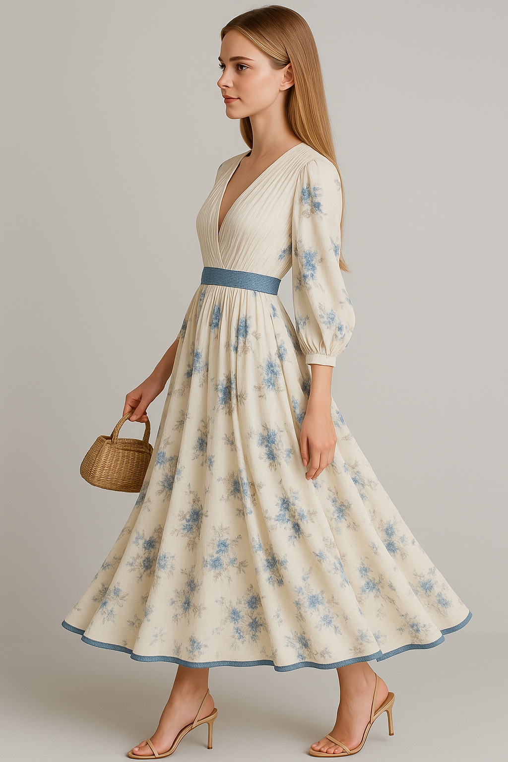 Elegantes Maxikleid für Damen im Sommer 4