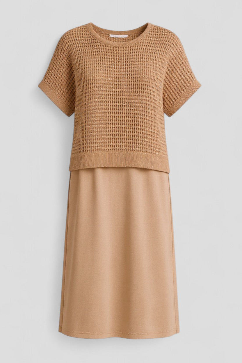 Elegantes Midi-Kleid für Damen 0