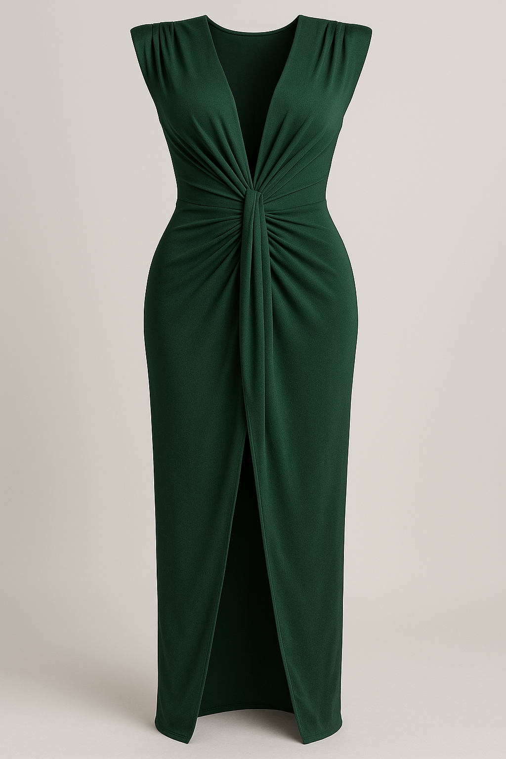 Festliches Damenkleid aus Glänzendem Satin 12