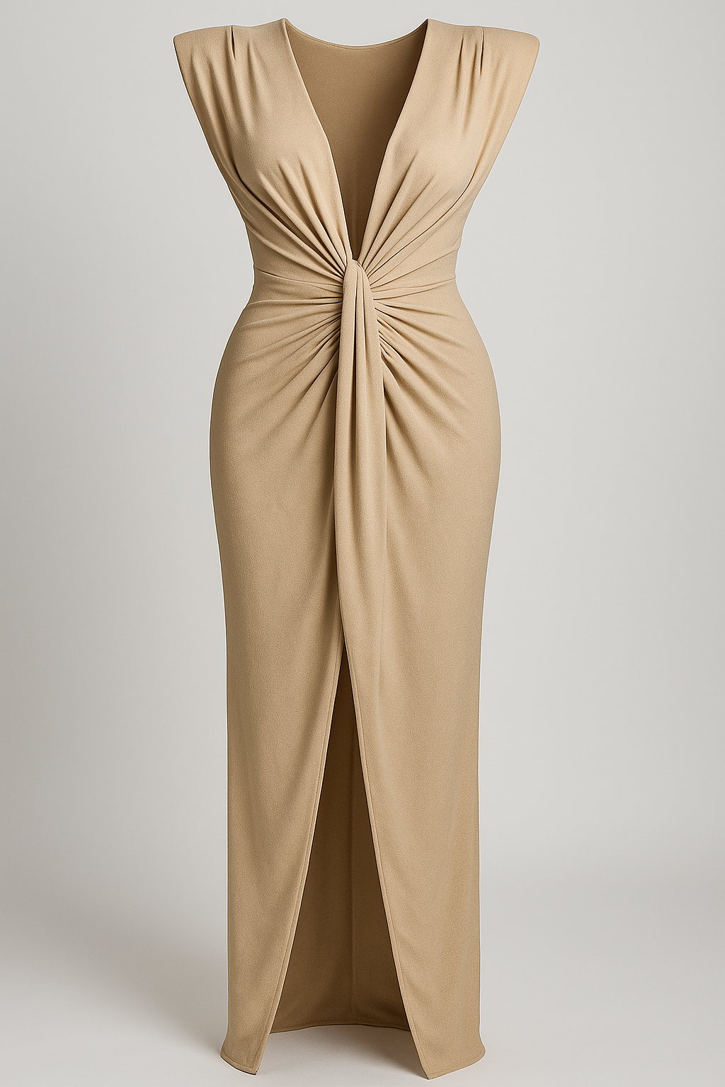 Festliches Damenkleid aus Glänzendem Satin 4