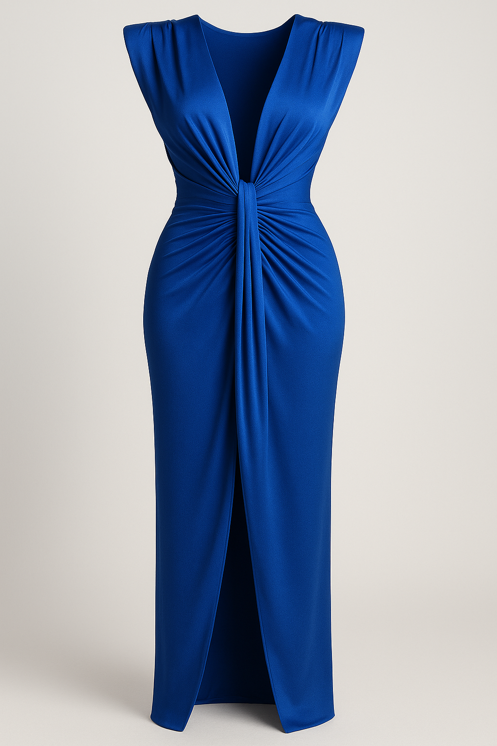 Festliches Damenkleid aus Glänzendem Satin 6
