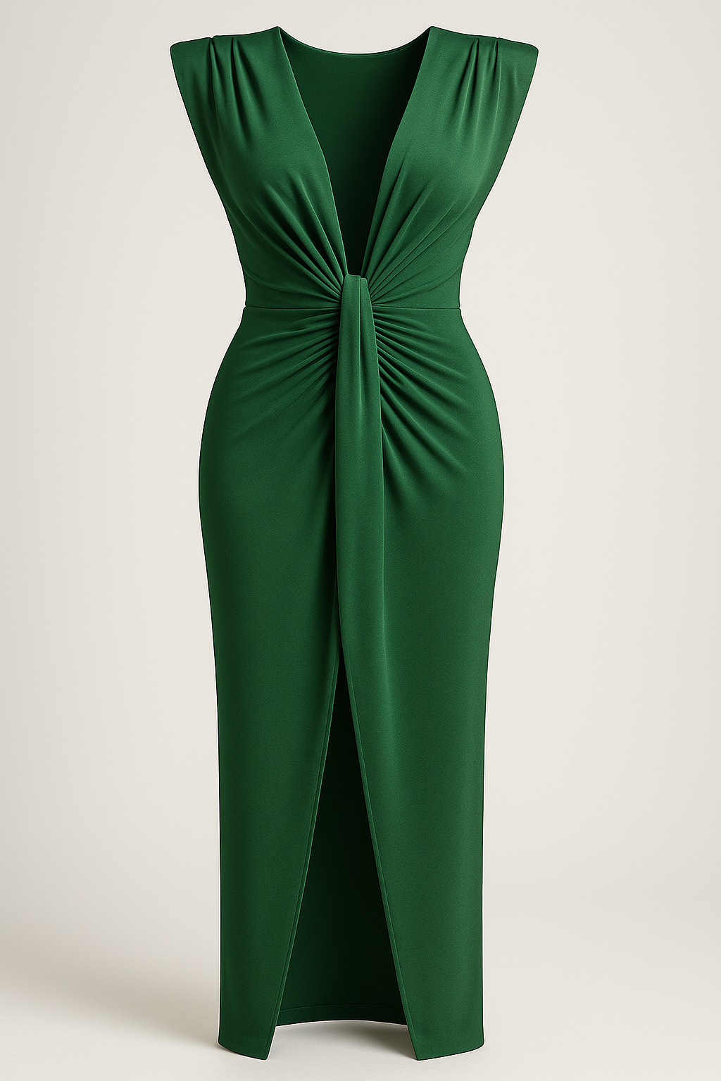 Festliches Damenkleid aus Glänzendem Satin 8