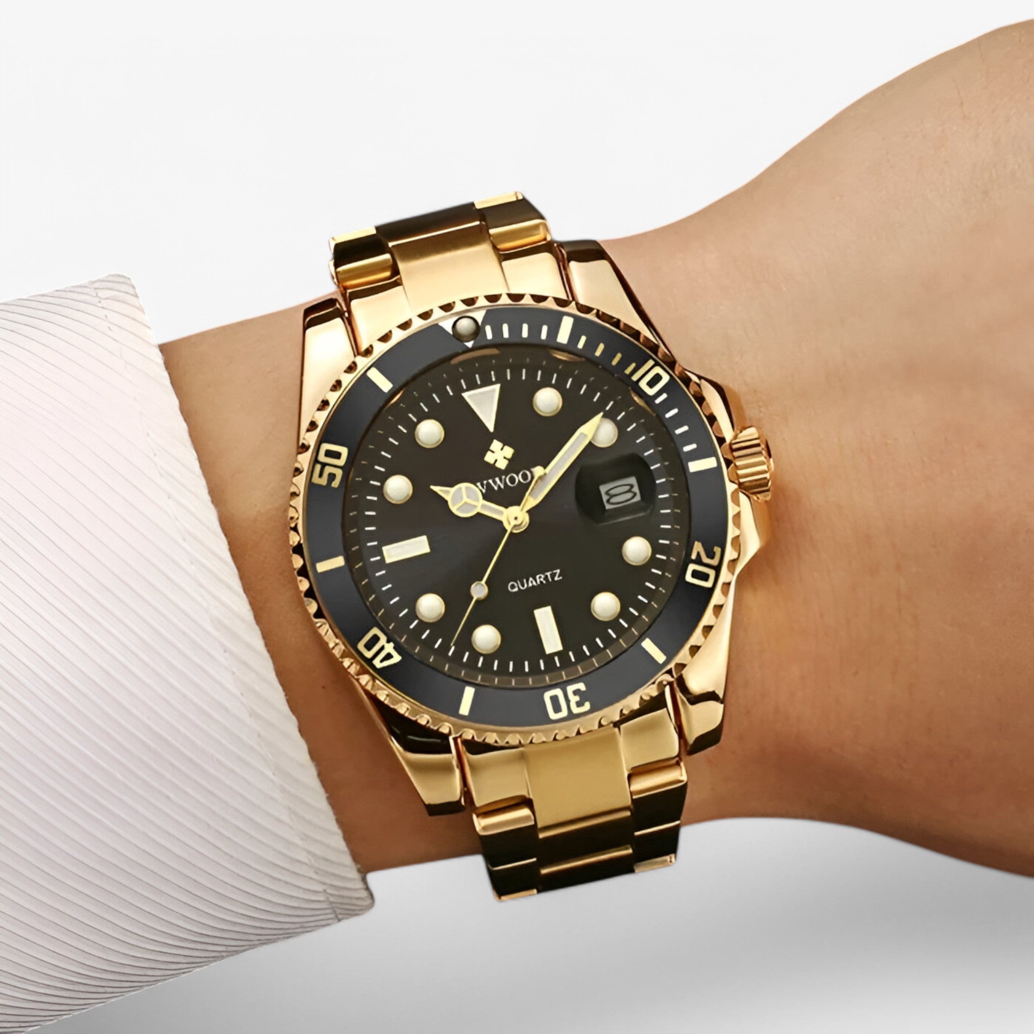 Stelan | Luxuriöse Sportuhr aus Edelstahl