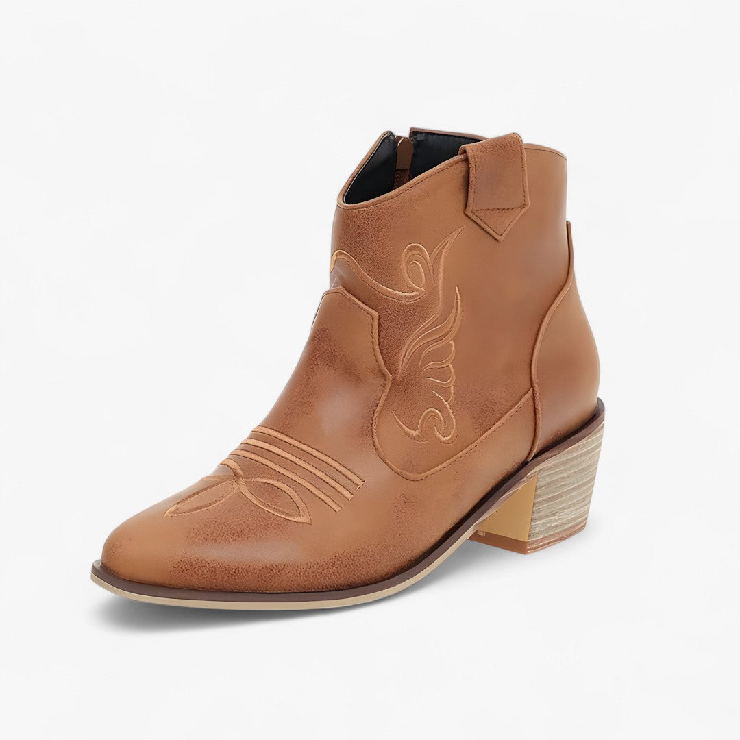 Isabel | Winter-Cowboystiefel mit spitzer Zehe für kalte Jahreszeiten