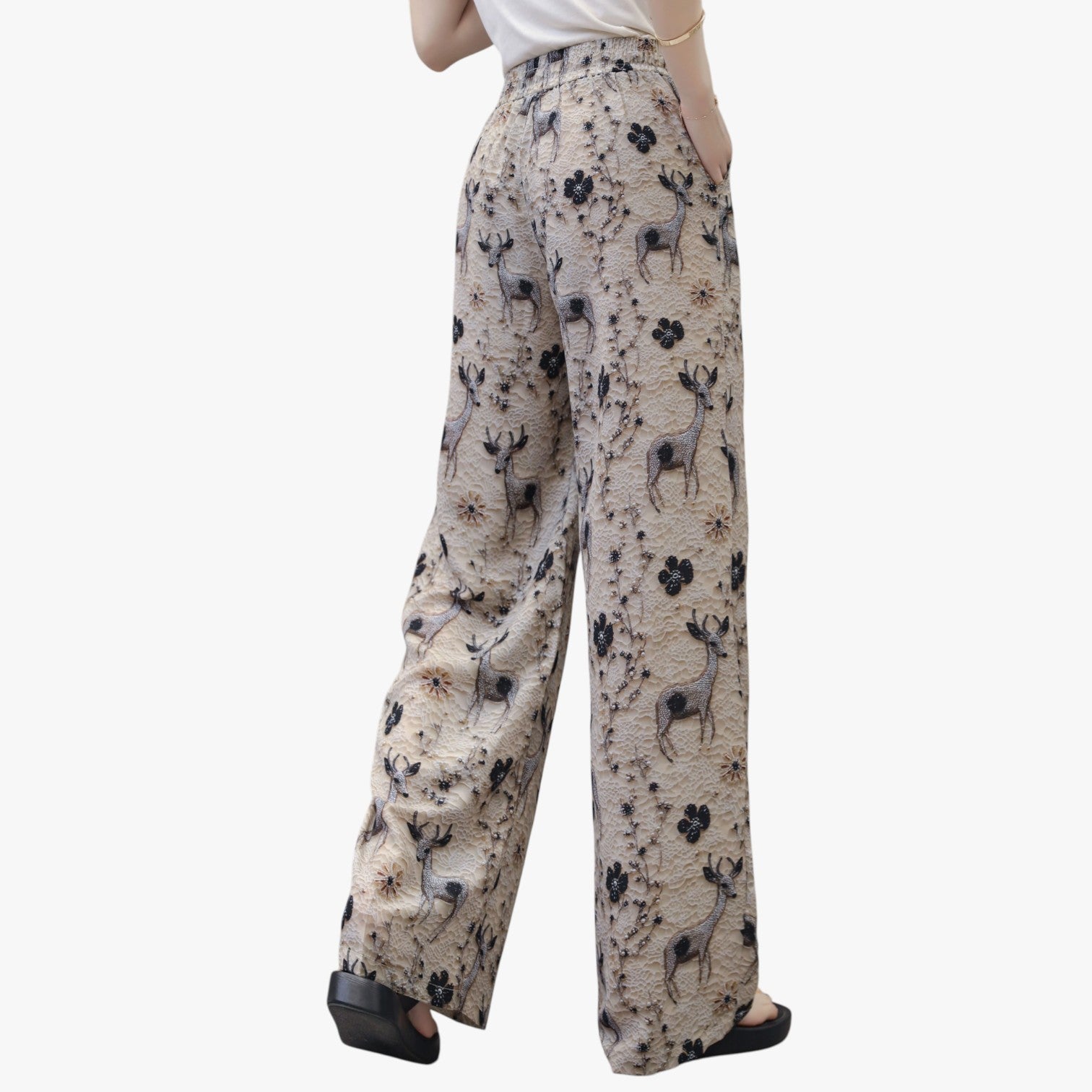 Cheryl | Sommerliche Chiffon-Hosen mit Taschen – Leicht und Lässig