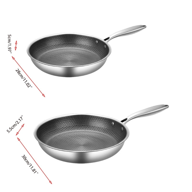 KitchenPro | Antihaft RVS Bratpfanne - Einfach und Gesund Kochen ohne Ankleben - - KitchenPro | Antihaft RVS Bratpfanne - Einfach und Gesund Kochen ohne Ankleben - €25 - Concept Neurenberg